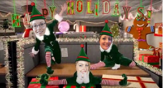 In the Works PR elf yourself 2015