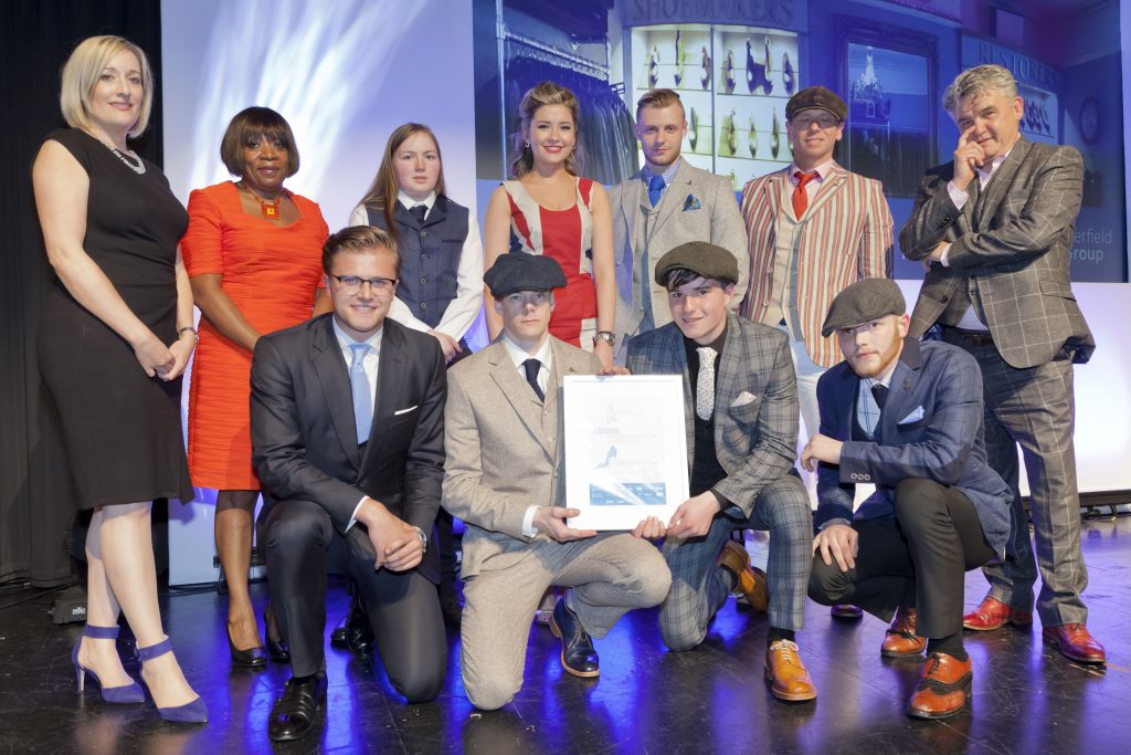 Destination Chesterfield Retail Awards 2016 at the Winding Wheel, Chesterfield.