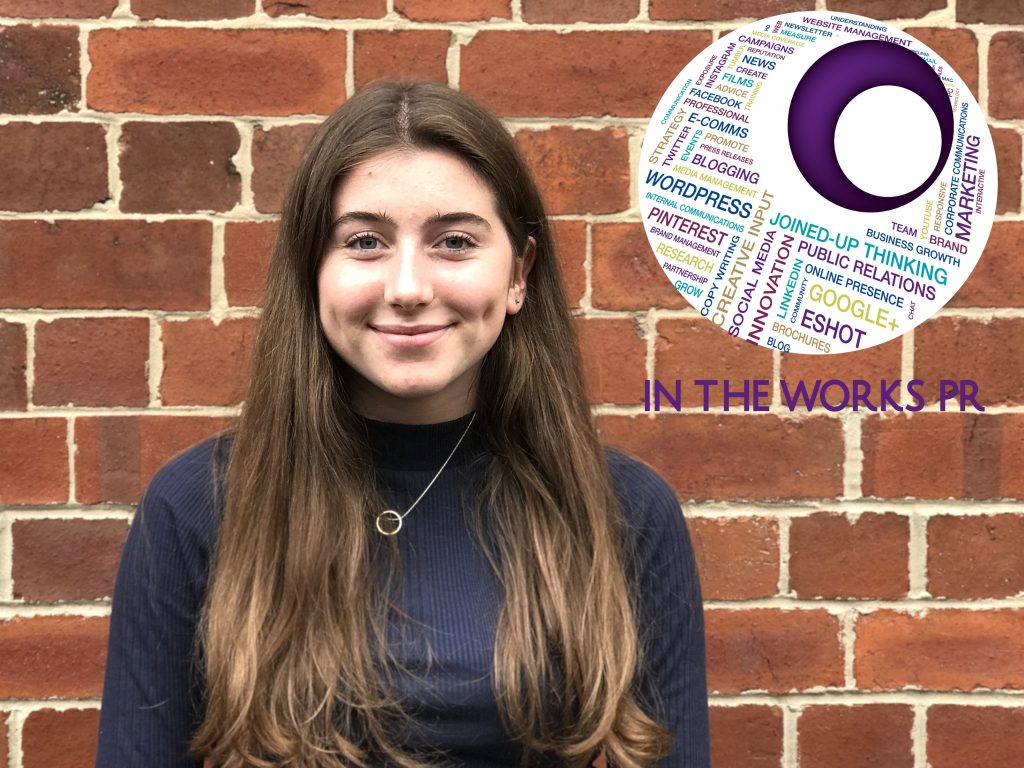 Bea, work experience at In the Works PR blog